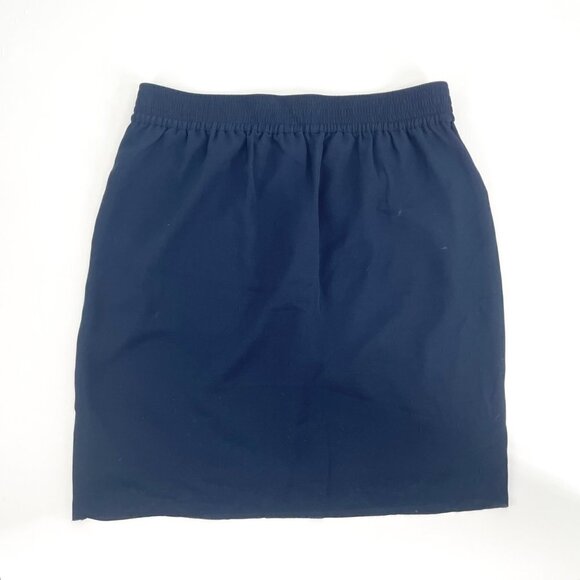 Tom Tailor Blue Pleated Pull On Elastic Waist Skirt Womens EU 40 US Size Small - Picture 9 of 11